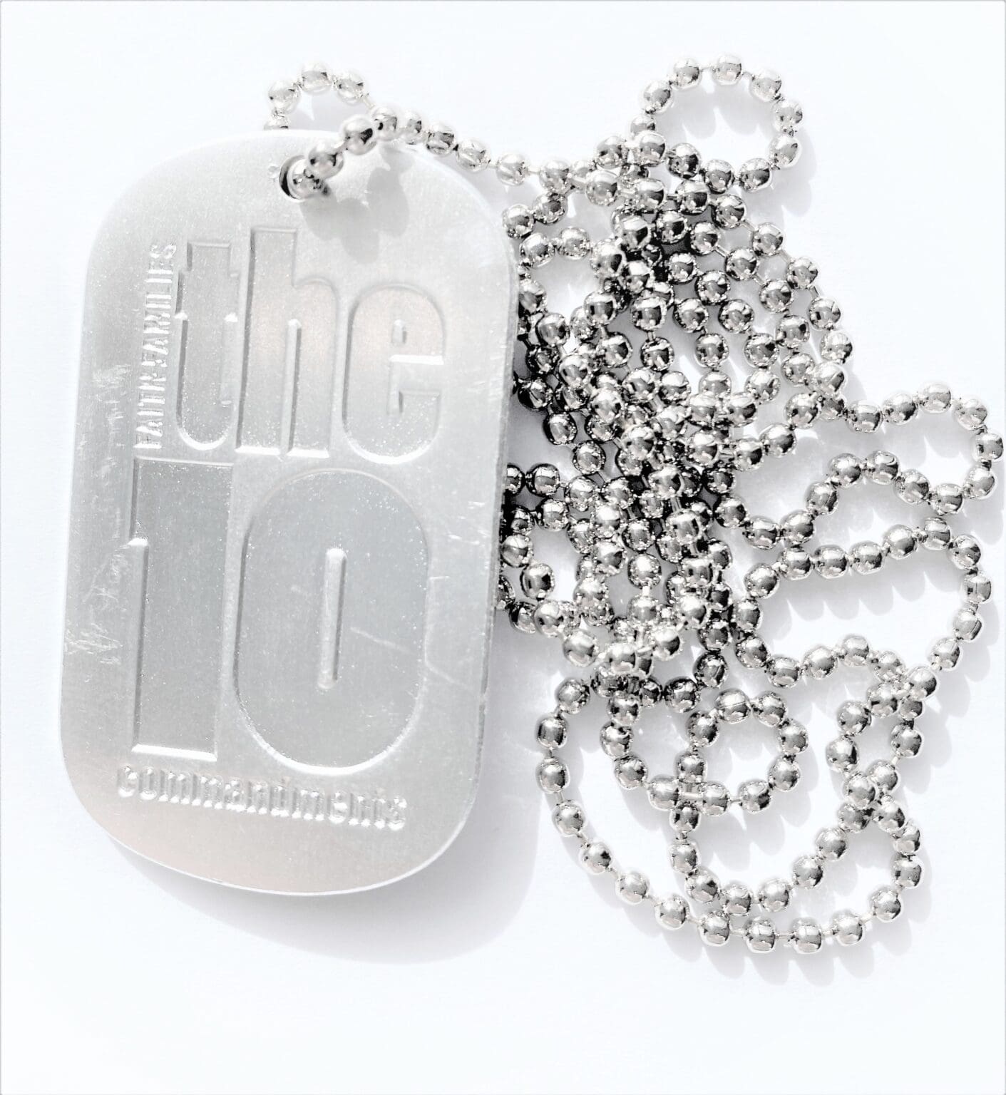10 Commandments Dog Tag